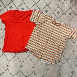 Two Madewell tshirts